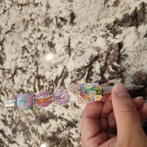 Handmade beaded pen